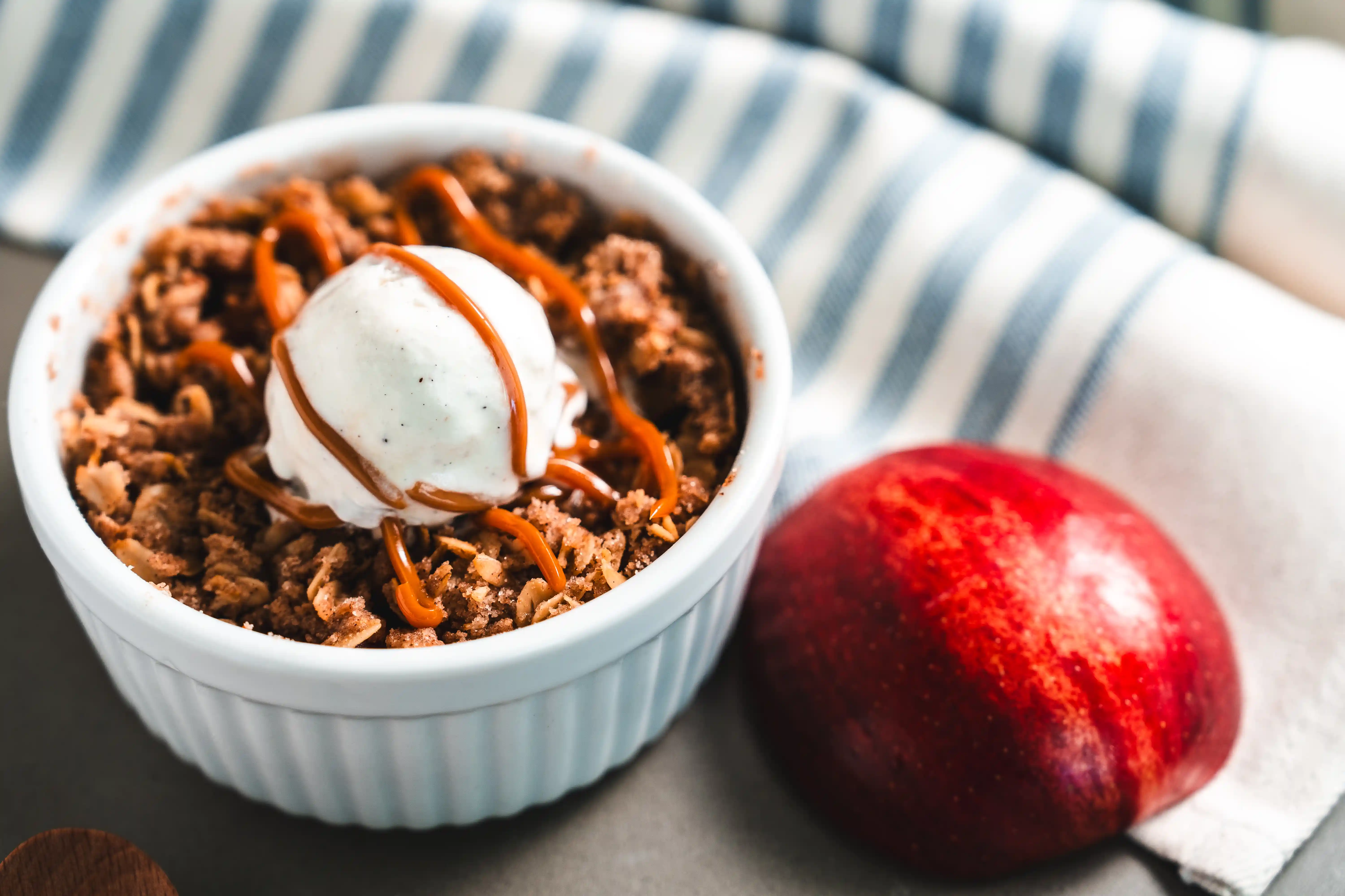 apple crumble pie